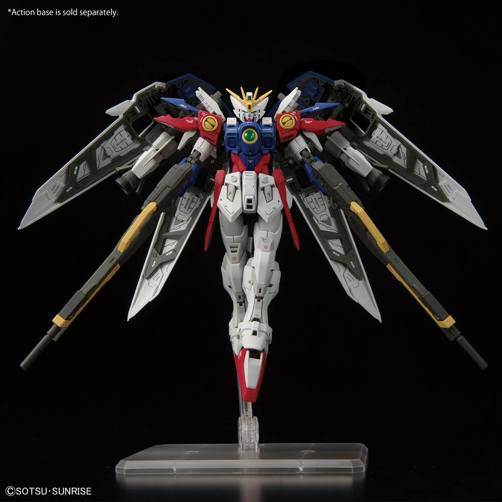 Bandai RG Wing Gundam Zero TV 1/144 plastikinis Gunpla rinkinys