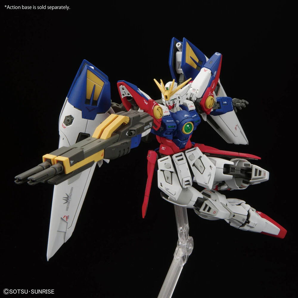 Bandai RG Wing Gundam Zero TV 1/144 plastikinis Gunpla rinkinys