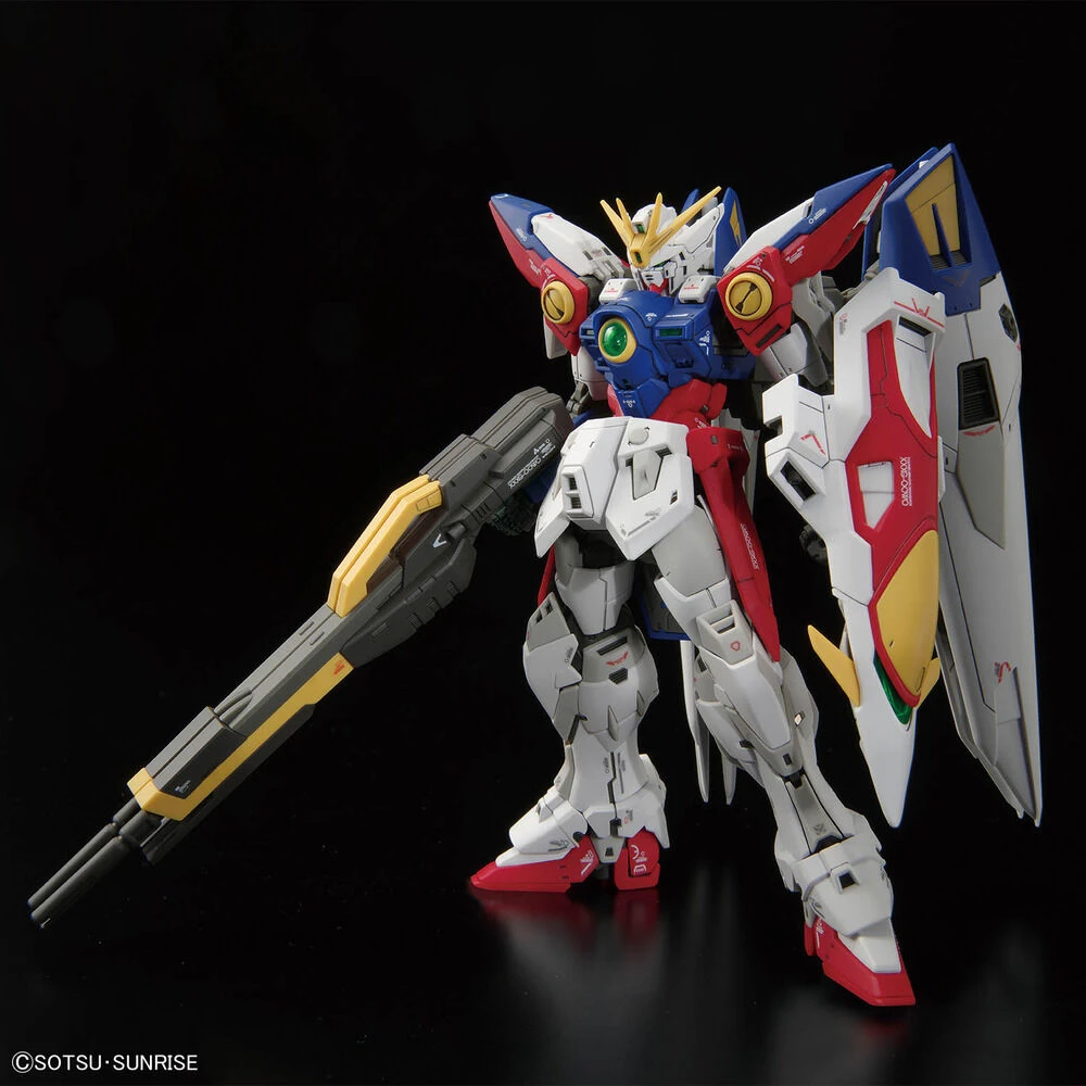 Bandai RG Wing Gundam Zero TV 1/144 plastikinis Gunpla rinkinys