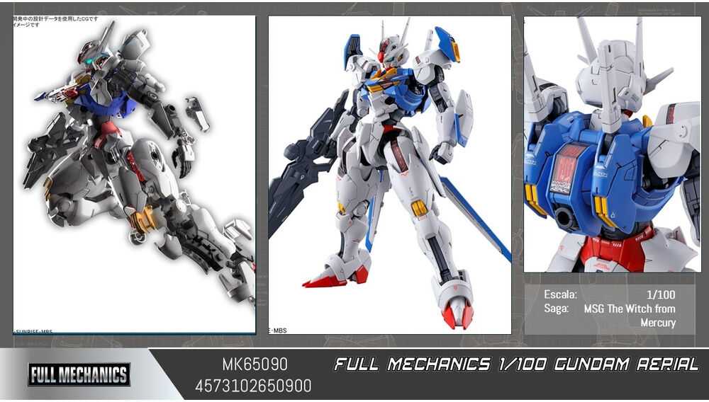 Bandai 1/100 FULL MECHANICS GUNDAM AERIAL