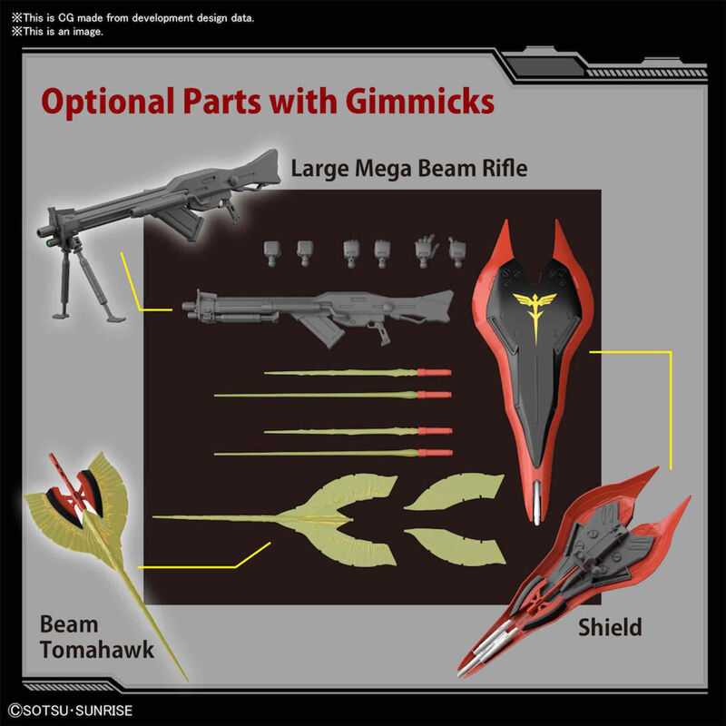 Bandai HGUC Nightingale MSN-04II Char Aznable Gunpla 1/144, 61787