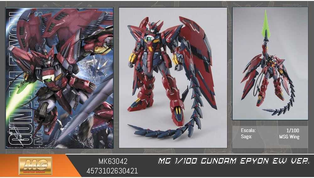 Bandai MG 1/100 GUNDAM EPYON EW VER. BL