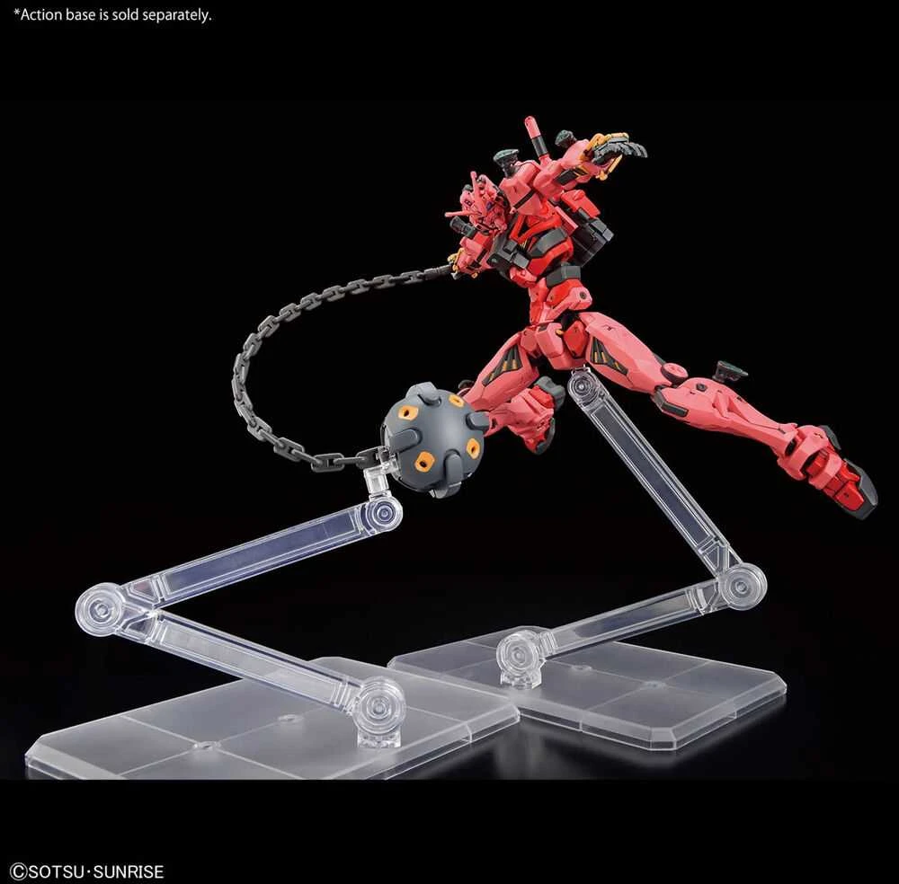 Bandai HGGQ Raudona Gundam 1/144 plastikinis Gunpla rinkinys