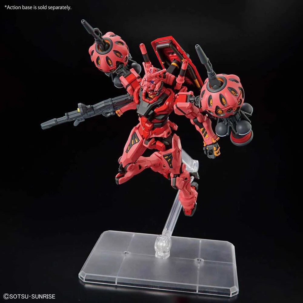 Bandai HGGQ Raudona Gundam 1/144 plastikinis Gunpla rinkinys