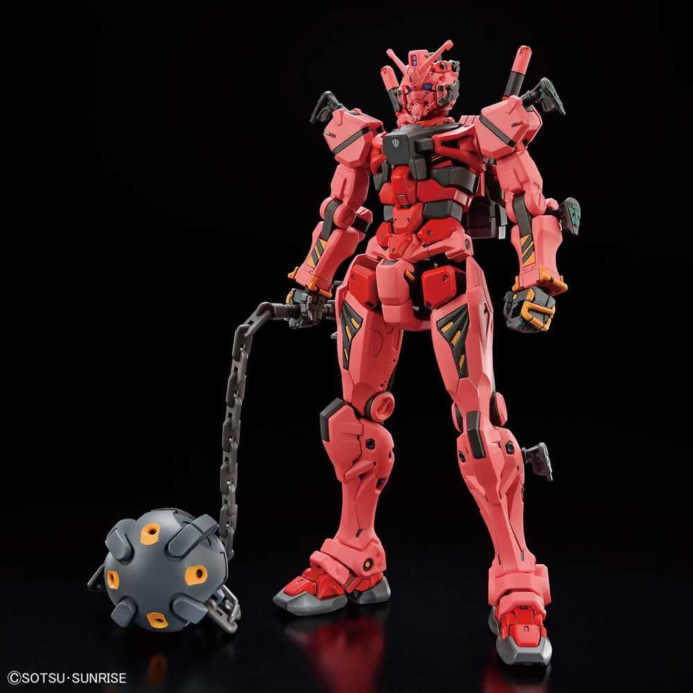Bandai HGGQ Raudona Gundam 1/144 plastikinis Gunpla rinkinys