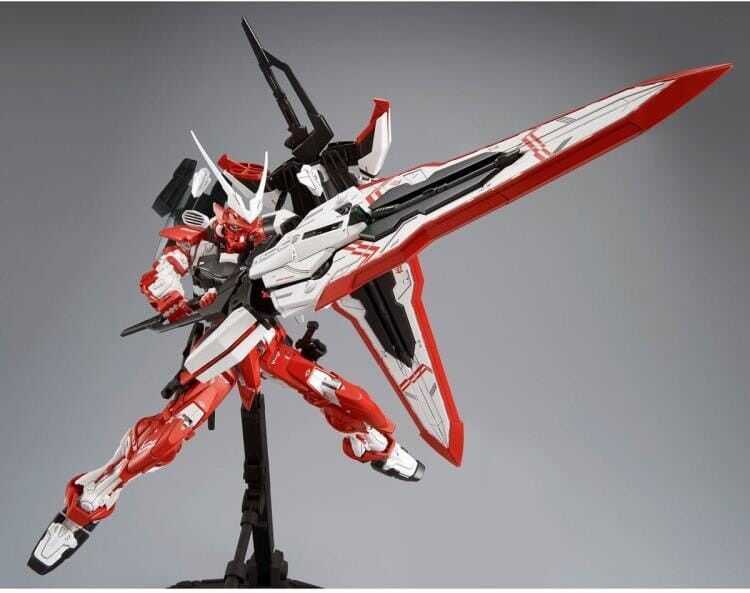 Bandai MG Gundam Astray Turn Raudona Gunpla modelis 1/100 63530