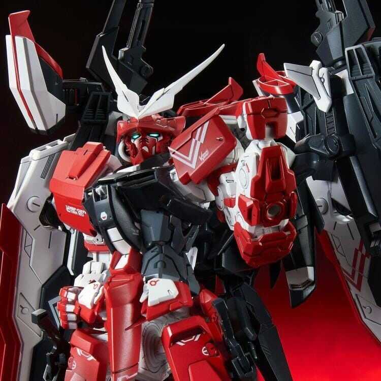 Bandai MG Gundam Astray Turn Raudona Gunpla modelis 1/100 63530