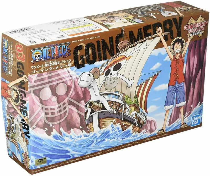 One Piece Going Merry surenkamas laivo modelis – Bandai Grand Ship Collection