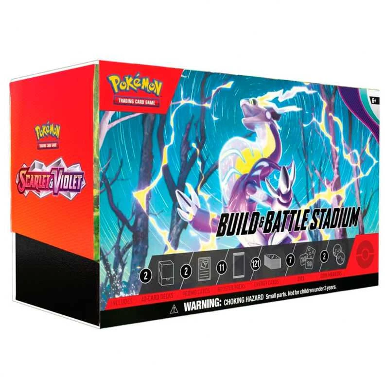 Spanish Pokemon Combine and Combat Stadium Collectible card game box