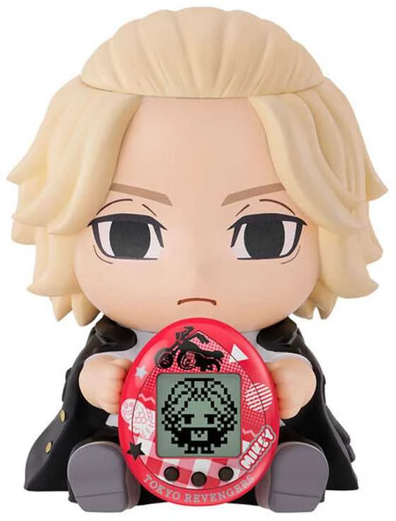 Bandai Tokyo Revengers Hugmy Tamagotchi + Manjiro Support figure
