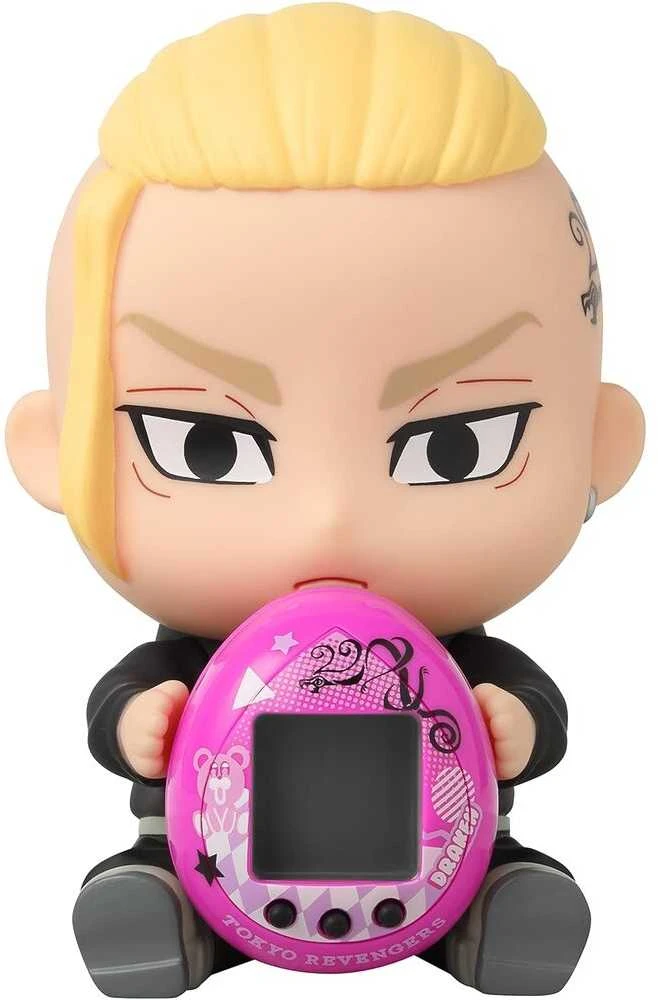 Bandai Tokyo Revengers Hugmy Tamagotchi + Draken Support figure