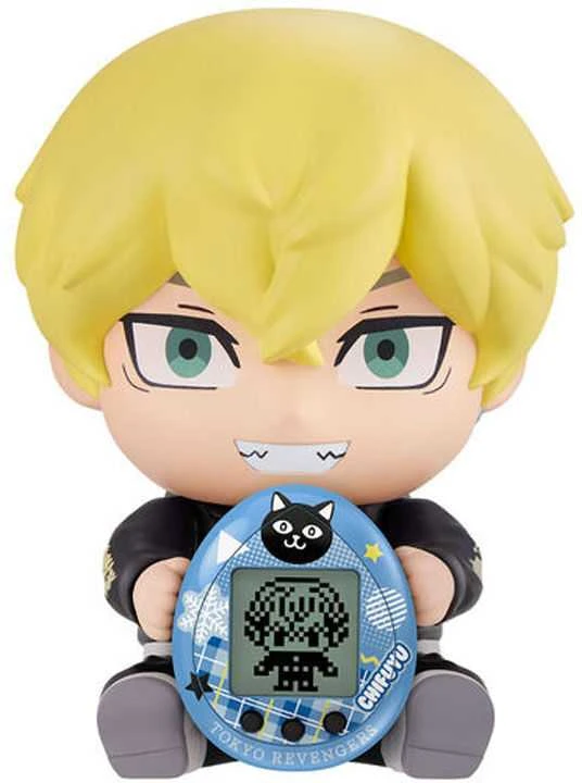 Bandai Tokyo Revengers Hugmy Tamagotchi + Chifuyu Support figure