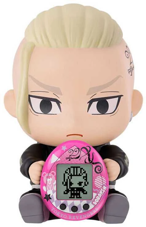 Bandai Tokyo Revengers Hugmy Tamagotchi + Draken Support figure
