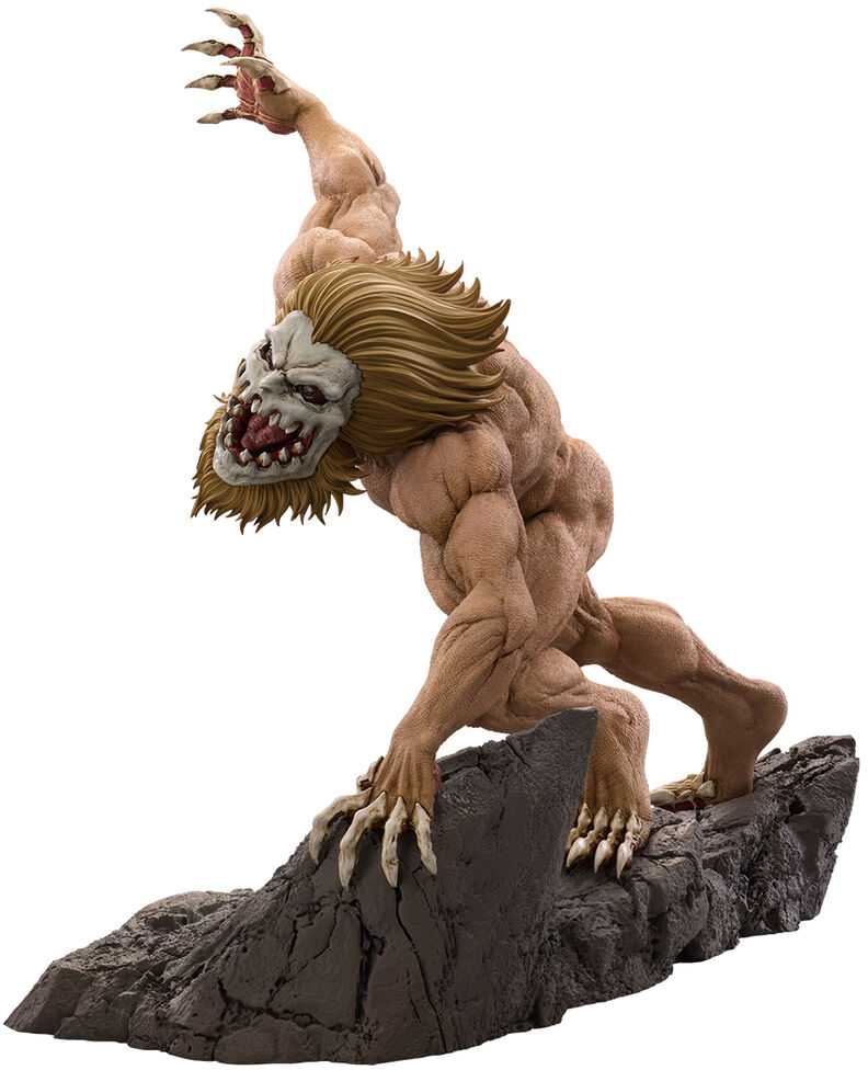 Banpresto Attack on Titan Mega Impact Jaw Titan Battle of Heaven and Earth Ichibansho figure 23cm