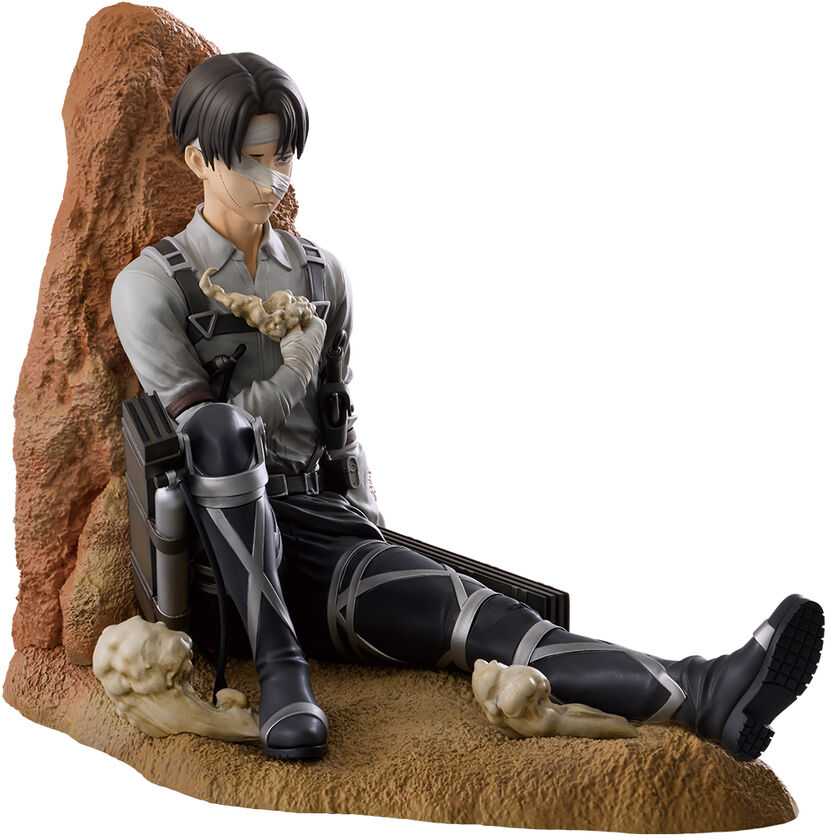 Banpresto Attack on Titan Mega Impact Levi Battle of Heaven and Earth Ichibansho figure 11cm