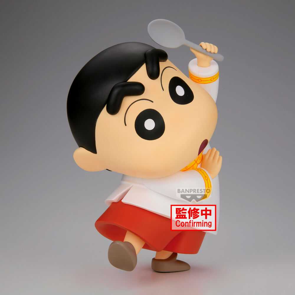 Banpresto Crayon Shinchan Movie Shinnosuke Shakunetsu no Kasukabe Dancers figure 18cm