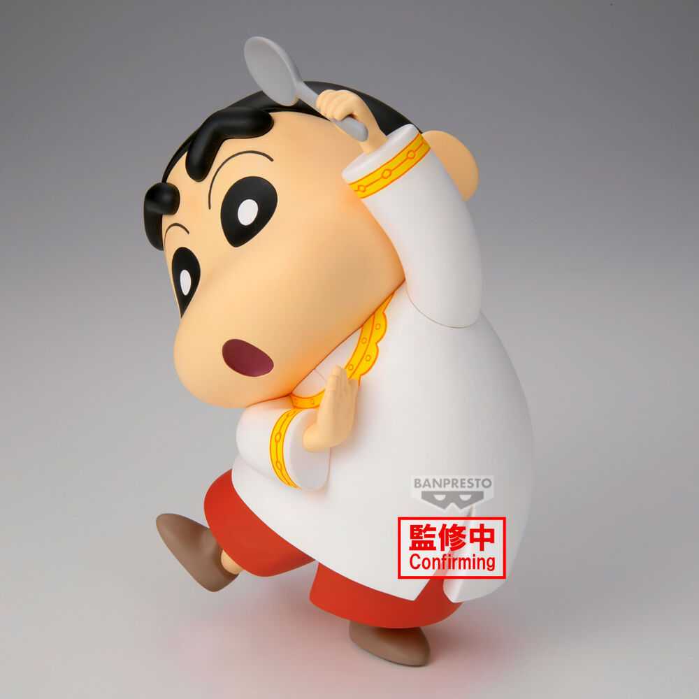 Banpresto Crayon Shinchan Movie Shinnosuke Shakunetsu no Kasukabe Dancers figure 18cm
