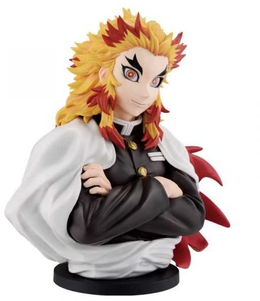 Banpresto Demon Slayer Kimetsu no Yaiba Keep Your Heart Burning Kyojuro Rengoku figure 20cm