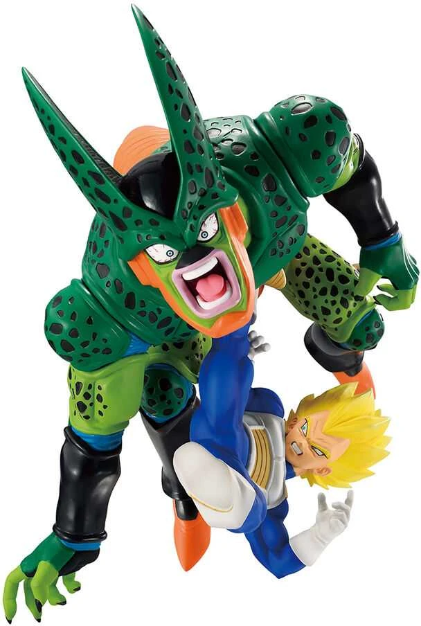 Banpresto Dragon Ball Dragon History II Vegeta vs. Cell Ichibansho figure 17cm