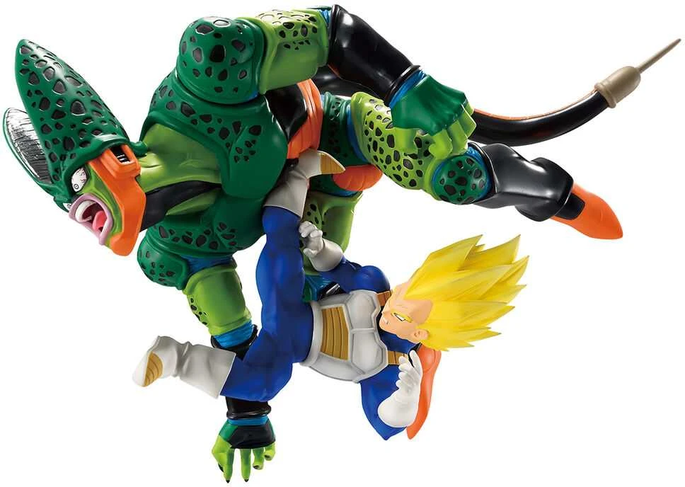 Banpresto Dragon Ball Dragon History II Vegeta vs. Cell Ichibansho figure 17cm