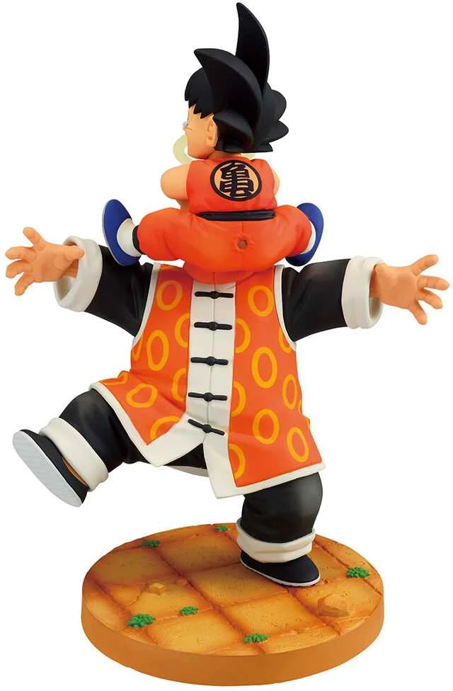 Banpresto Dragon Ball Dragon History II Son Goku & Grandpa Son Gohan Ichibansho figure 16cm