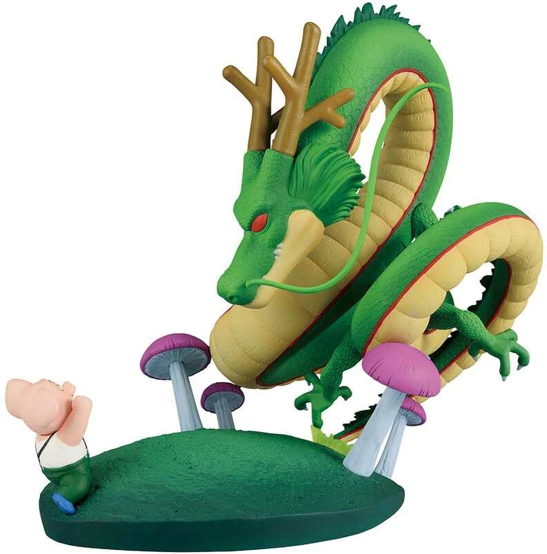 Banpresto Dragon Ball Dragon History II Oolong & Shenron Ichibansho figure 14cm