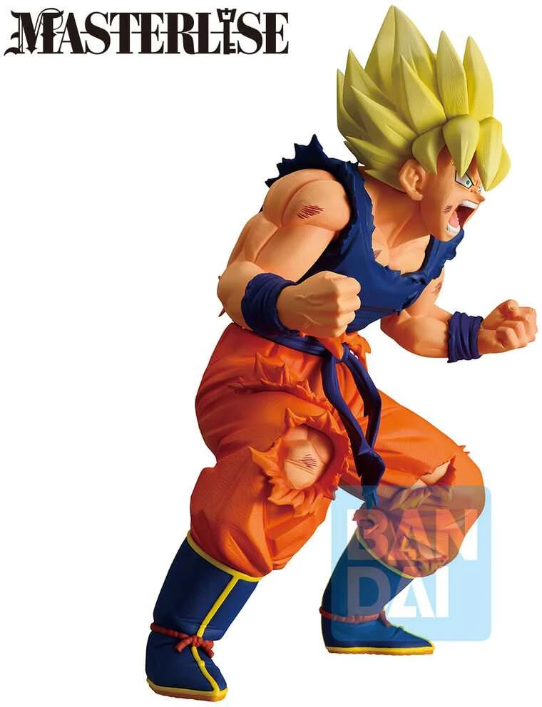 Banpresto Dragon Ball Z Masterlise Battle of the Super Saiyan - Super Saiyan Son Goku Ichibansho figure 19cm
