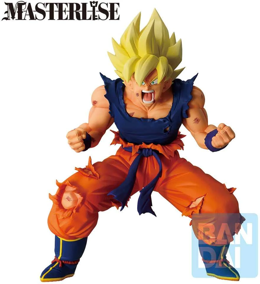 Banpresto Dragon Ball Z Masterlise Battle of the Super Saiyan - Super Saiyan Son Goku Ichibansho figure 19cm