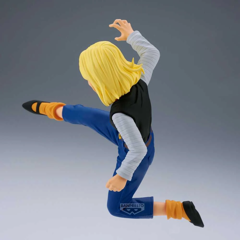 Banpresto Dragon Ball Z Match Makers Android 18 & Mr. Satan set 2 figures 11-8cm