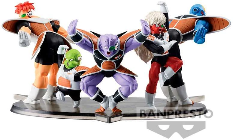 Banpresto Dragon Ball Z Solid Edge Work Ginyu Force Guldo figure 8cm