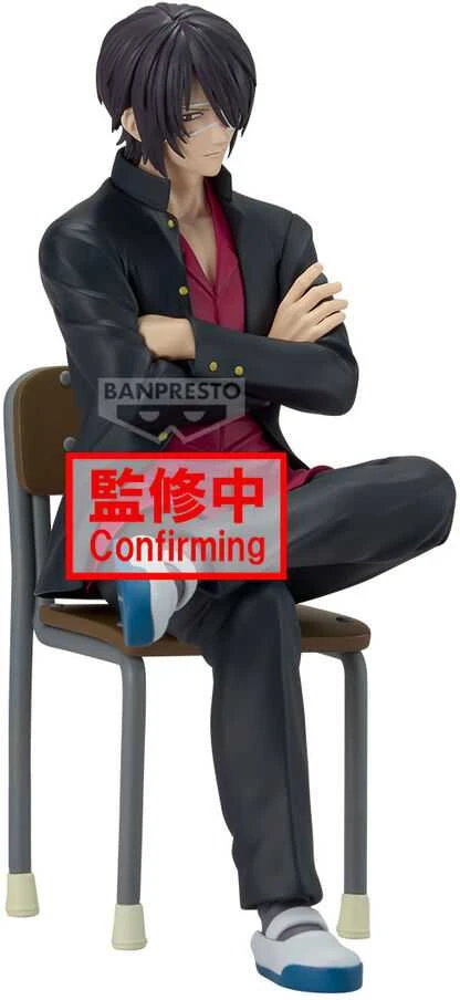 Banpresto Gintama Mr.Ginpachi's Zany Class Shinsuke Takasugi figure 15cm