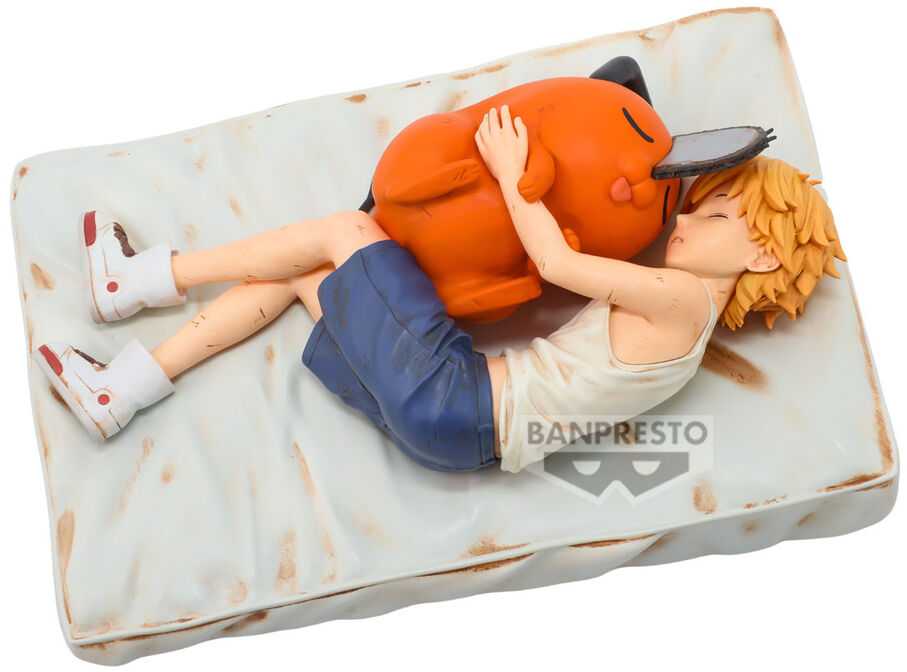 Banpresto grandininis pjūklas Man Denji & Pochita Break Time figure 14cm