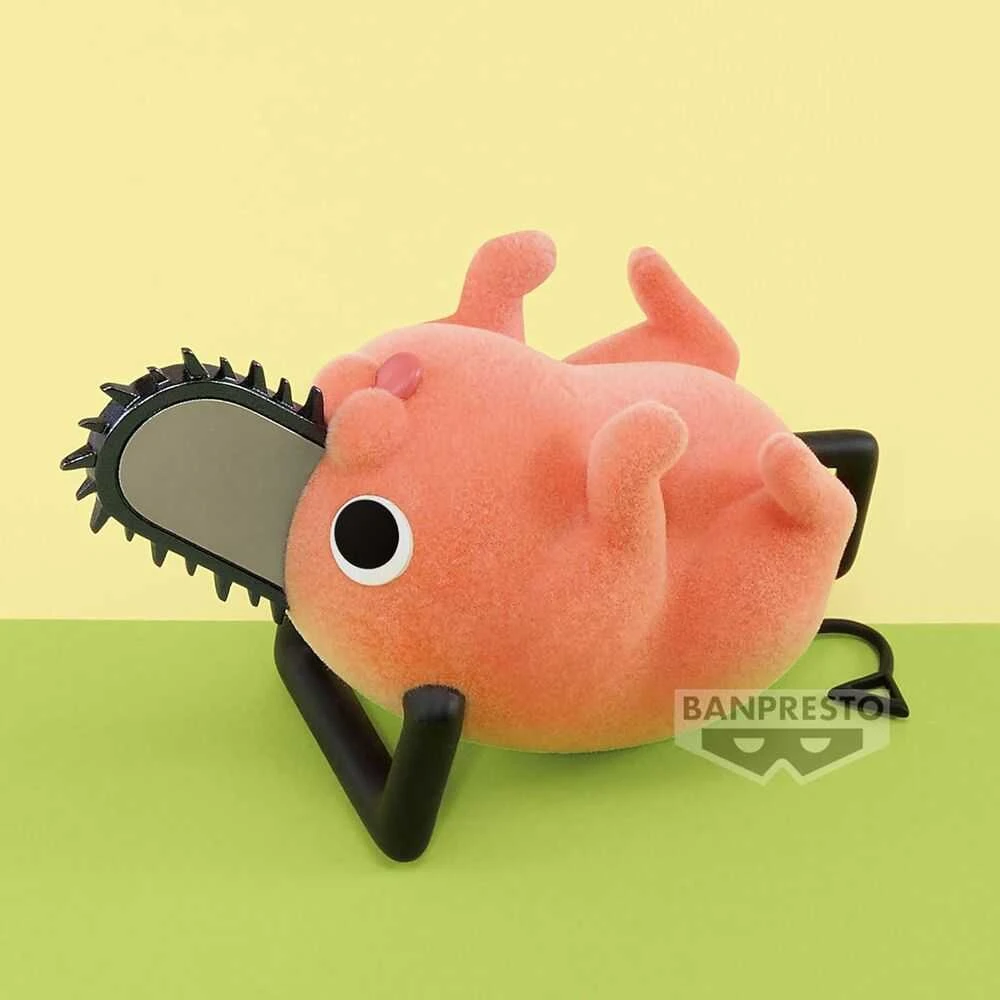 Banpresto grandininis pjūklas Man Pochita Ver.B Fluffy puffy figure 7cm