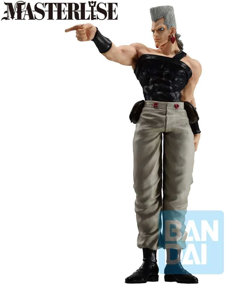 Banpresto Jojo ́s Bizarre Stardust Crusaders + Jean Pierre Polnareff Ichibansho figure 25cm