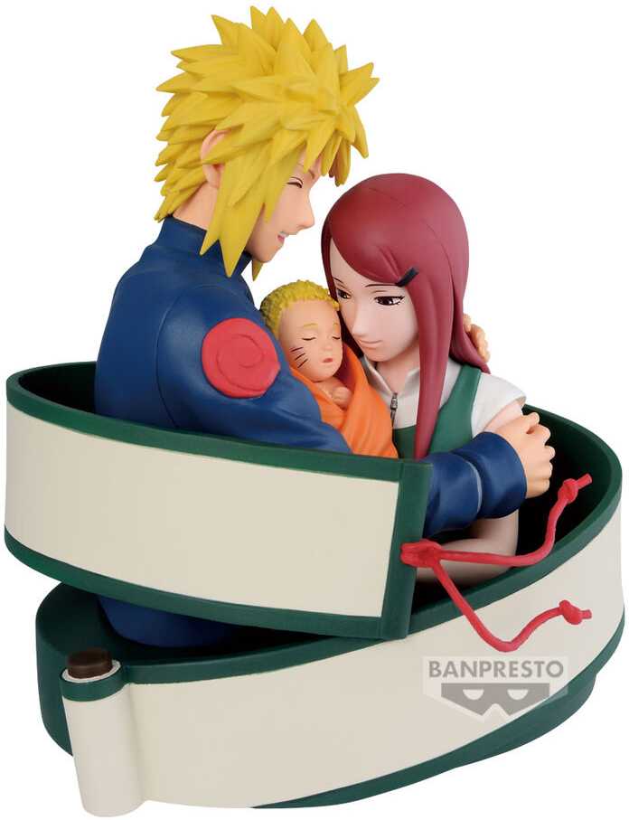 Banpresto Minato, Naruto & Kushina figure 13cm