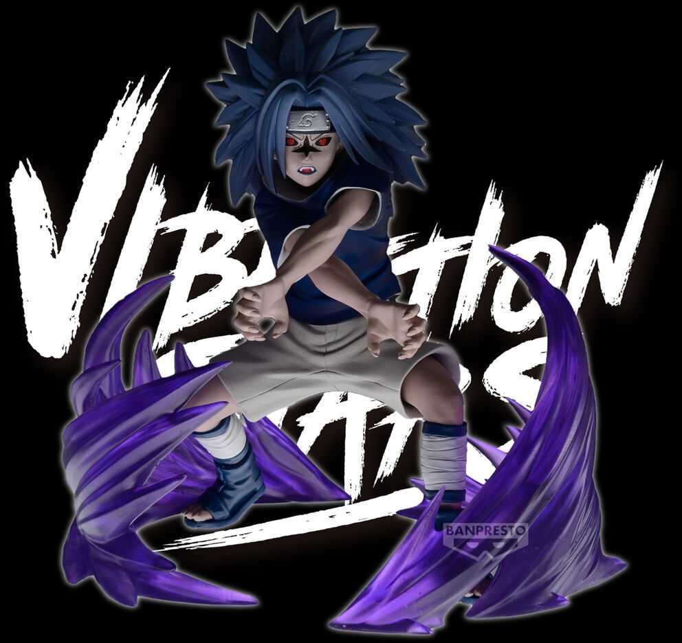Banpresto Naruto 72 Series Vibration Stars Sasuke Uchiha figure 15cm