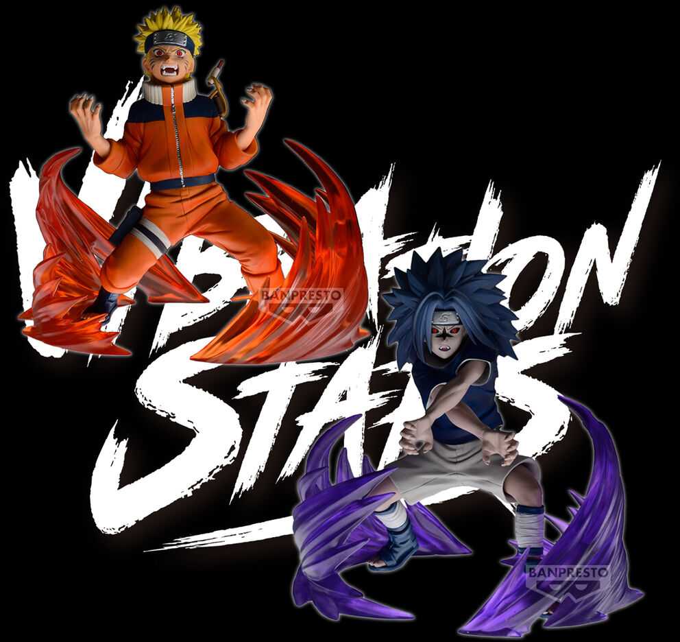 Banpresto Naruto 72 Series Vibration Stars Sasuke Uchiha figure 15cm