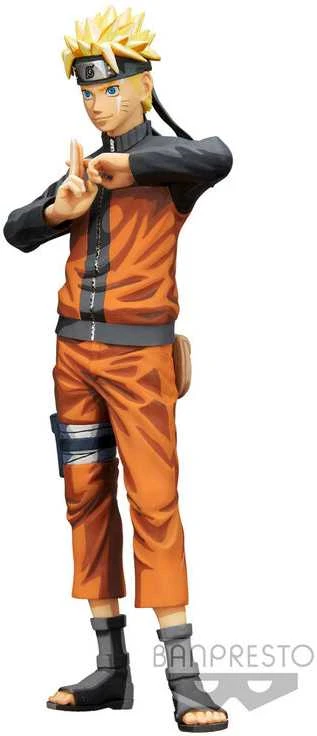 Banpresto Naruto shippuden Grandista Nero Uzumaki Naruto figure 27cm