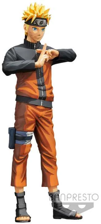 Banpresto Naruto shippuden Grandista Nero Uzumaki Naruto figure 27cm