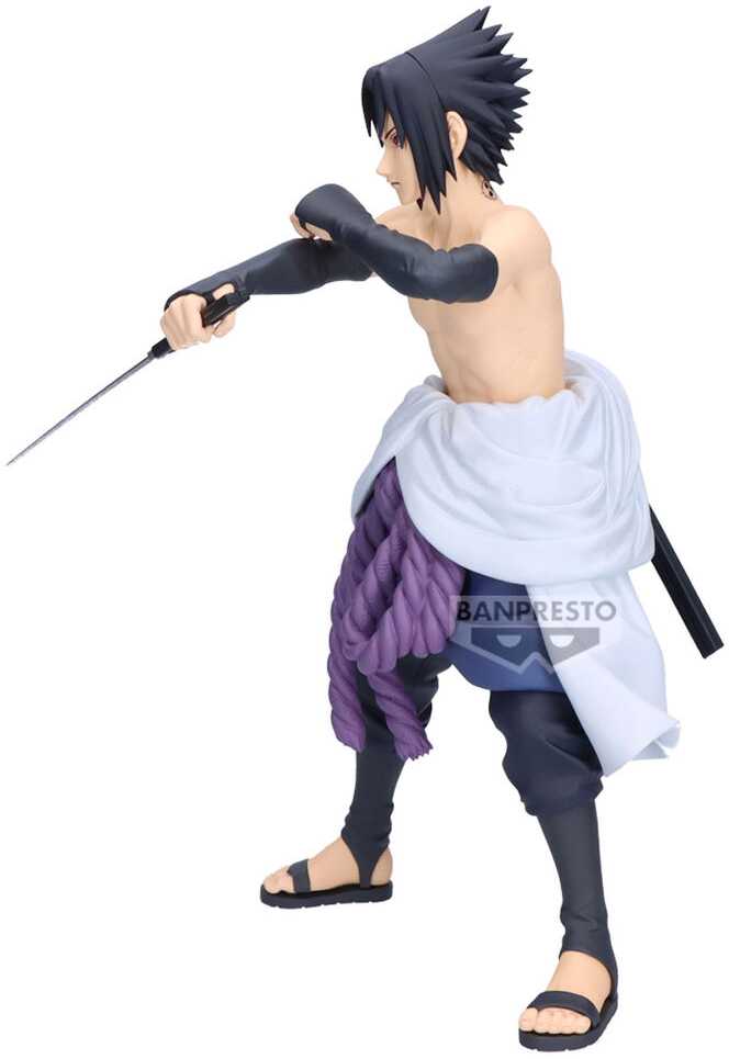 Banpresto Naruto Shippuden Grandista Sasuke Uchiha figure 24cm