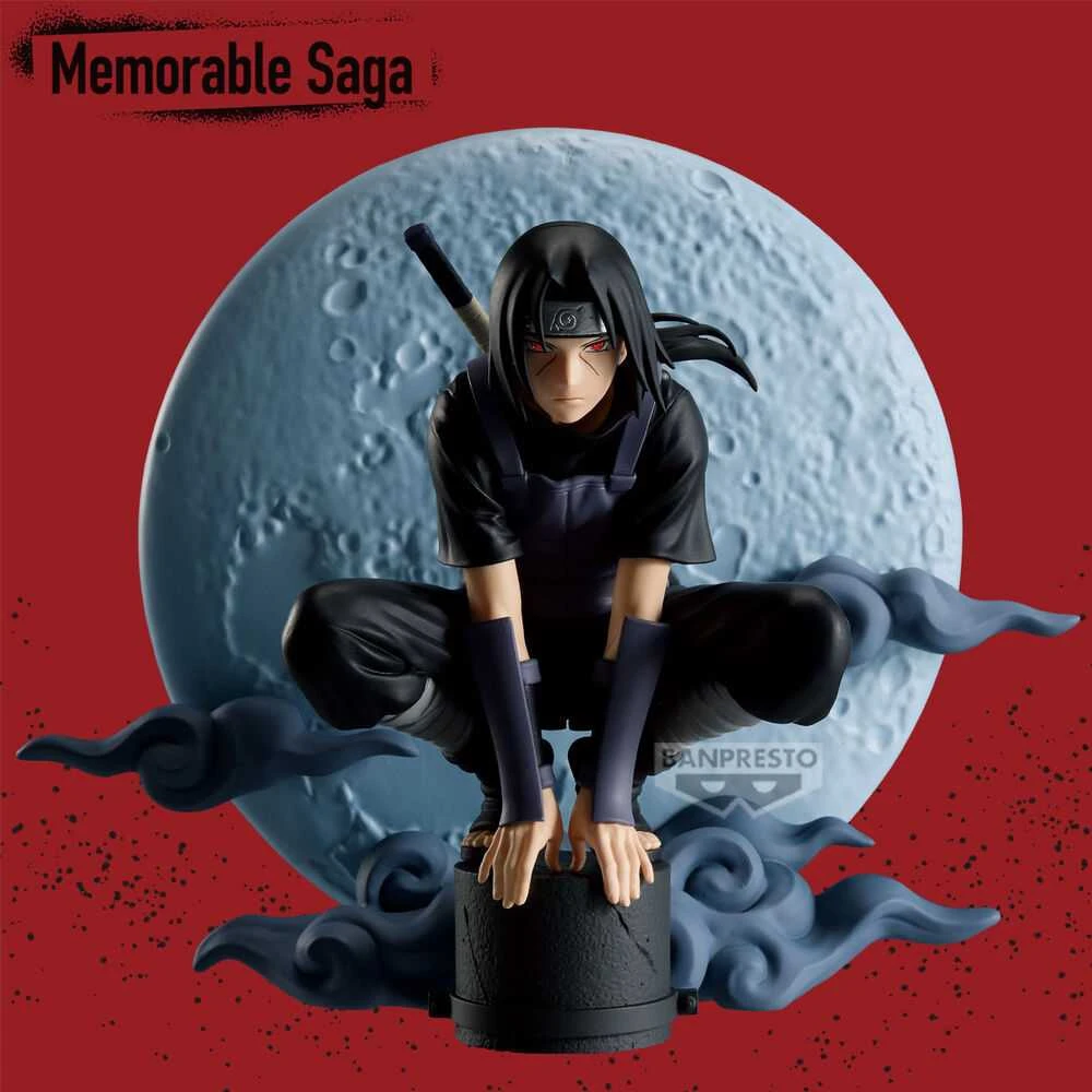 Bandai Banpresto Banpresto Naruto Shippuden Itachi Uchiha Memorable Saga figure 13cm