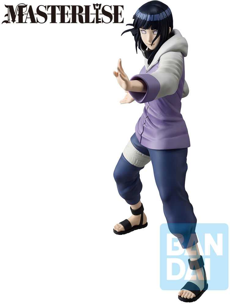 Banpresto Naruto Shippuden Masterlise A Bridge Between the Lament of Samsara and Peace Hinata Hyuga Ichibansho figure 21cm