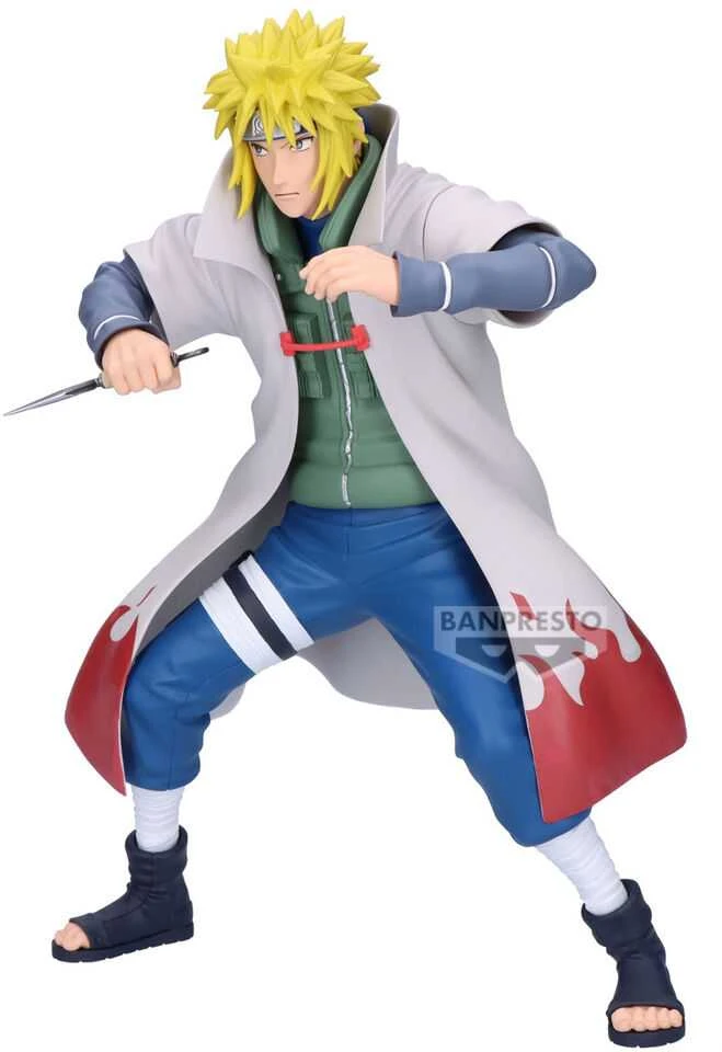 Banpresto Naruto Shippuden Minato Namikaze Grandista figure 23cm