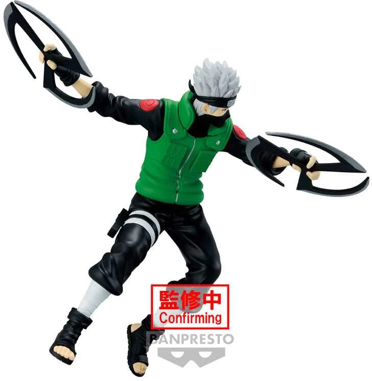 Banpresto Naruto Shippuden Narutop99 Kakashi Hatake figure 13cm