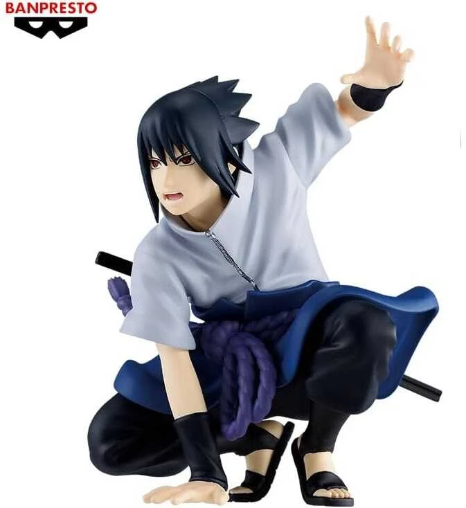 Banpresto Naruto Shippuden Panel Akiniai Sasuke Uchiha Speciali Figūra 9cm