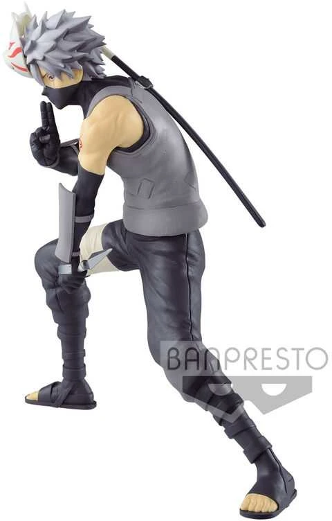 Banpresto Naruto Shippuden Vibration Star Hatake Kakashi figure 18cm