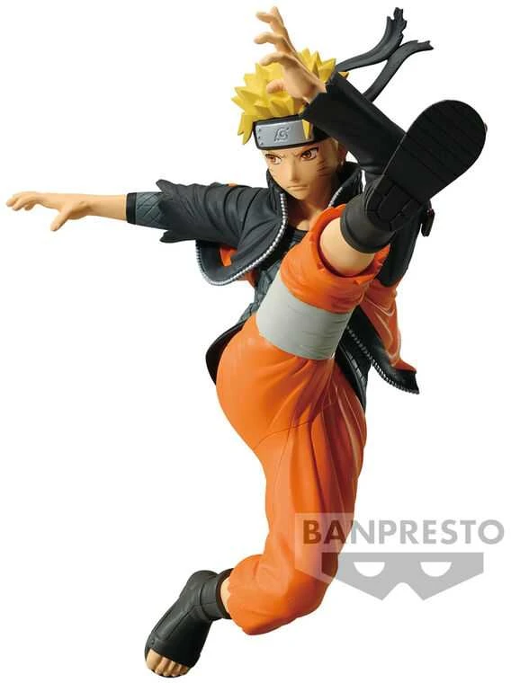 Banpresto Naruto Shippuden Vibration Stars Naruto Uzumaki figure 14cm