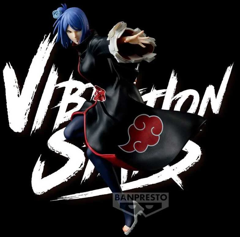 Banpresto Naruto Shippuden Vibration Stars Konan figure 15cm