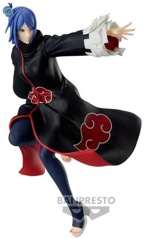 Banpresto Naruto Shippuden Vibration Stars Konan figure 15cm