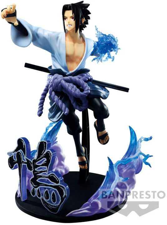 Banpresto Naruto Shippuden Vibration Stars Sasuke Uchiha Special figure 20cm